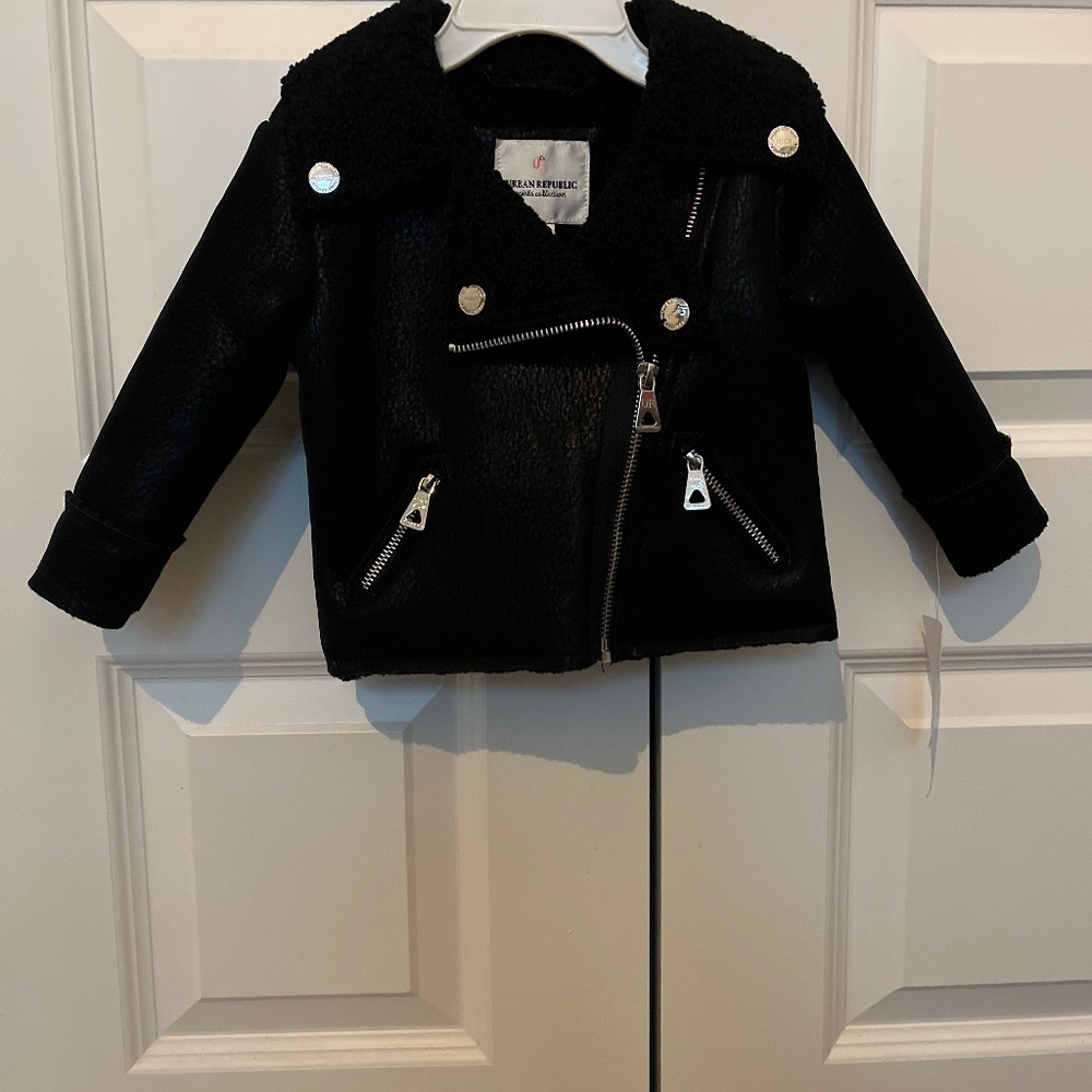 Girls Bonded Moto jacket